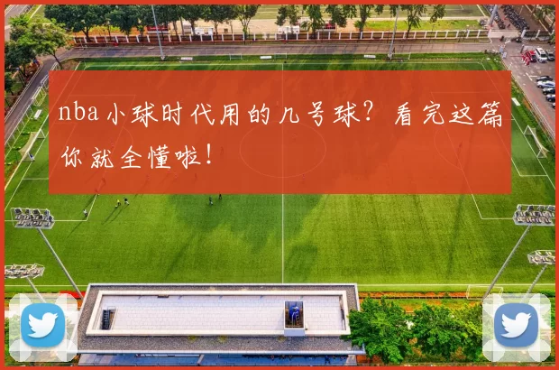 nba小球时代用的几号球?看完这篇你就全懂啦!